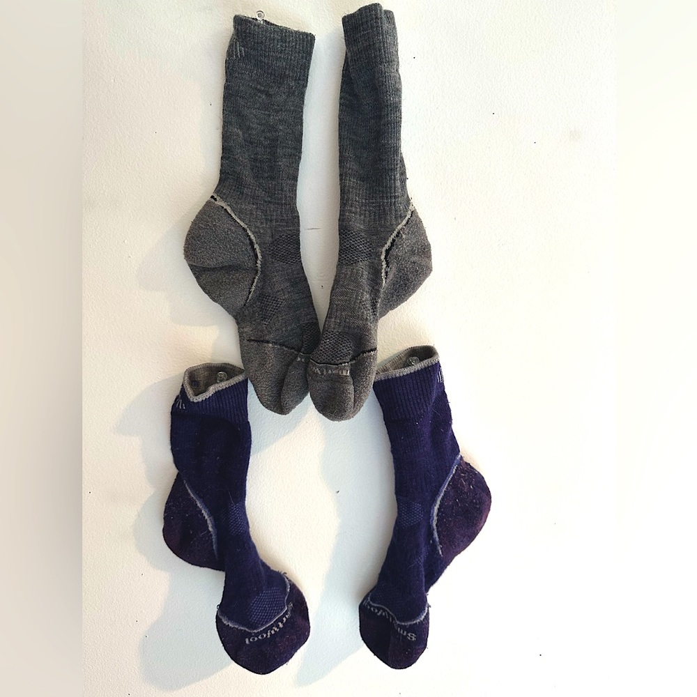 Smart wool socks